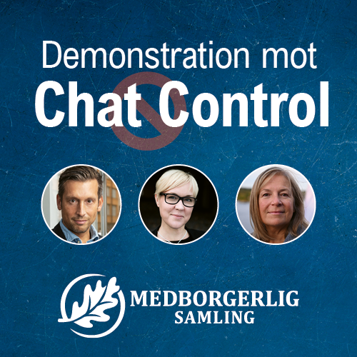 Demo mot chat control.